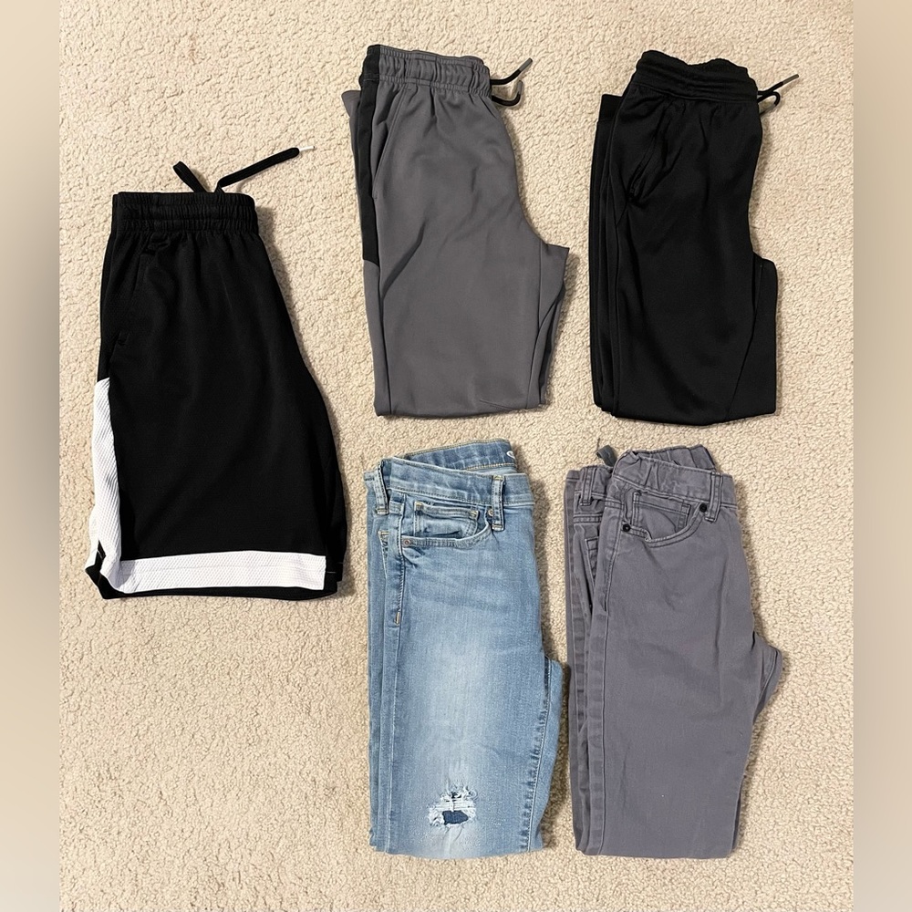 Boys Pants And Shorts Bundle Size 12-14Y